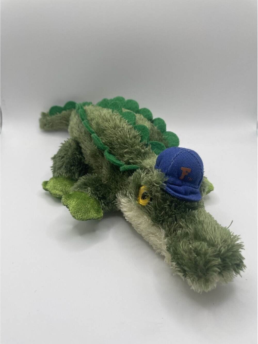 Aurora Univ of Florida Gator Green/Blue Soft Plush BeanBag Gator Stuffed Animal